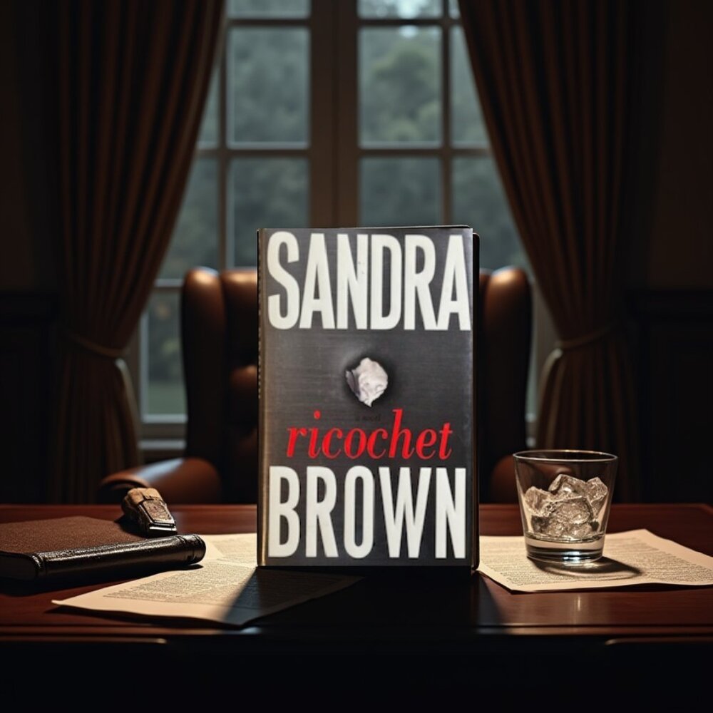 Sandra Brown Ricochet Hardcover – Romantic Thriller of Secrets & Desire
